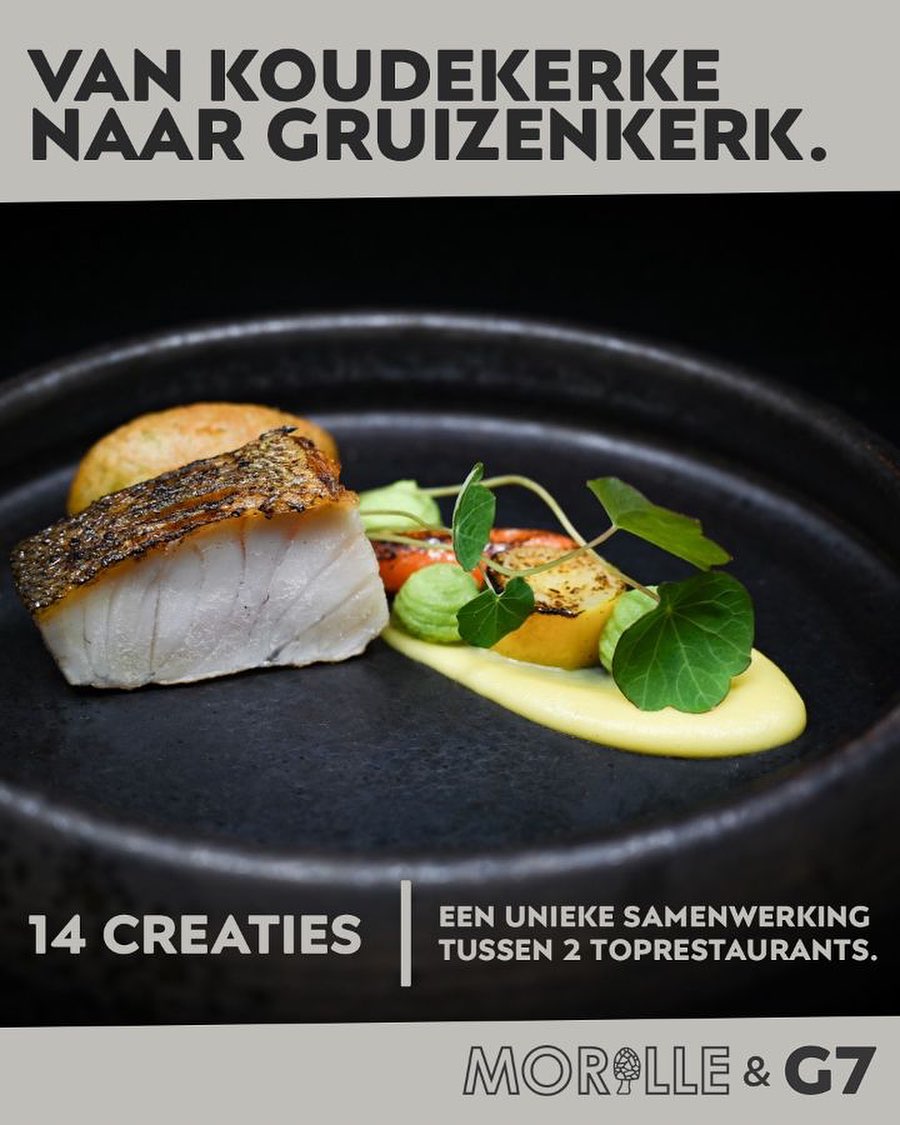 g7 restaurant, morille, 4 hands dinner, euro-toques nederland